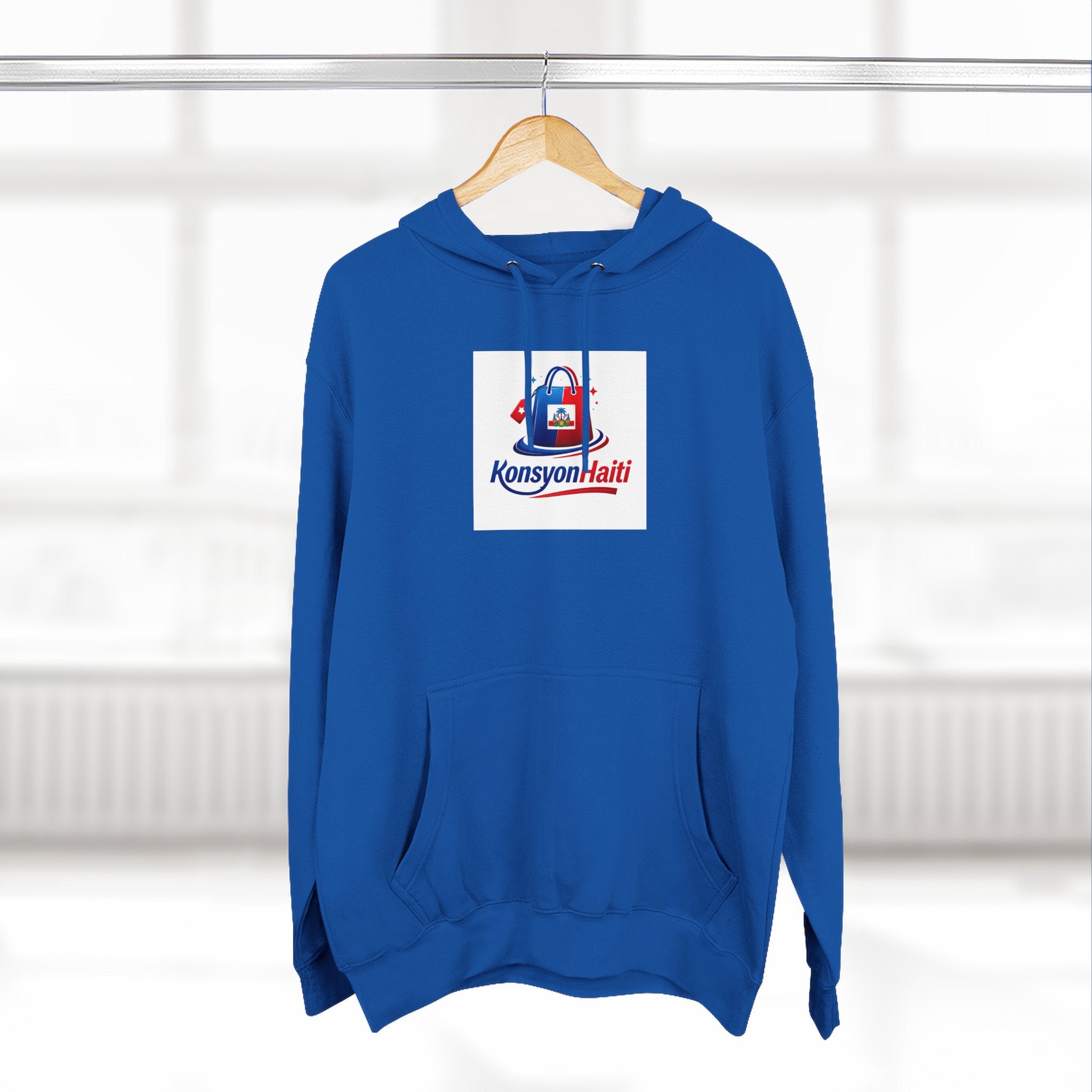 Hoodie — Kònsyon Ayiti Logo Fleece Pullover