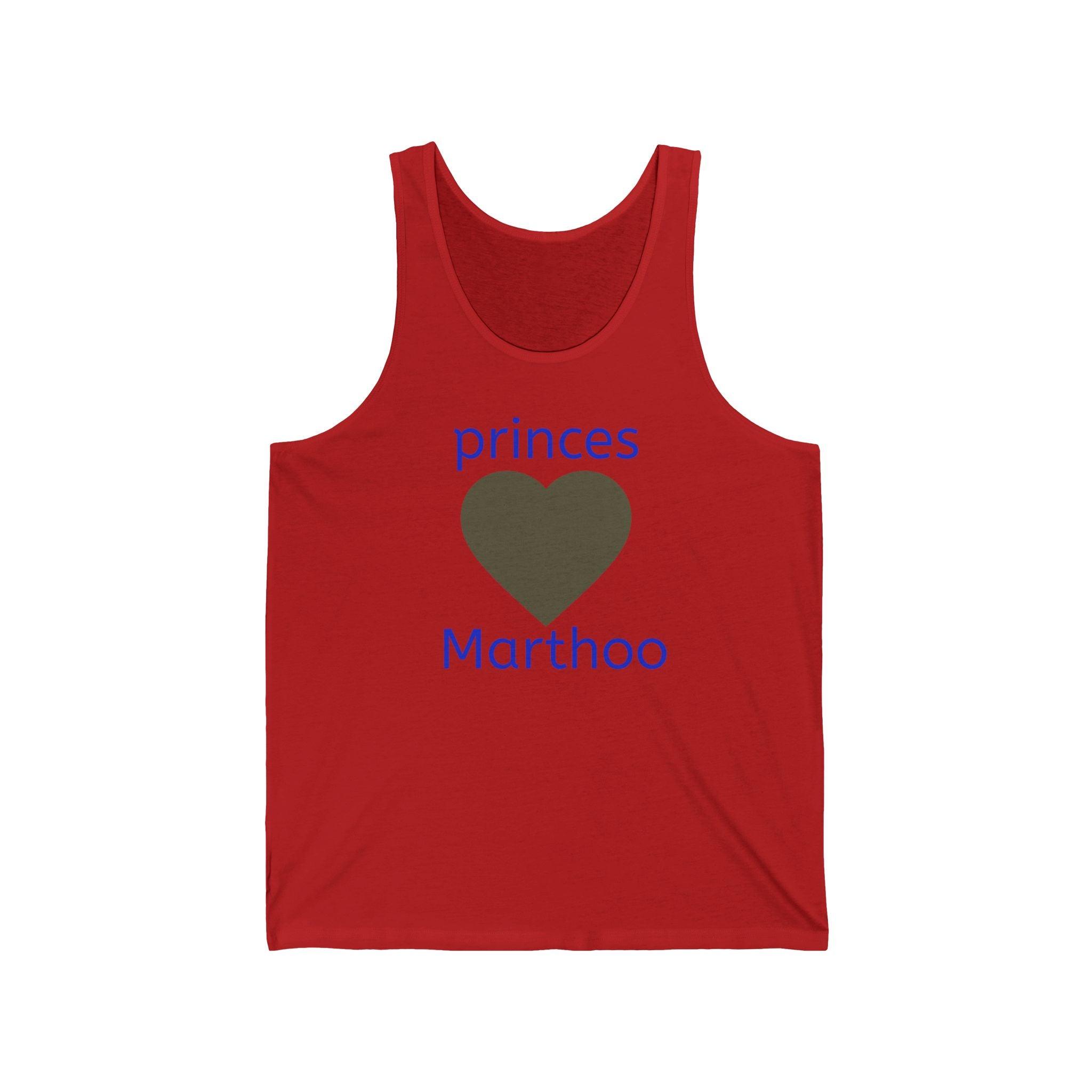 Princess Marthoo Heart Tank Top – Cute Personalized Graphic Tank