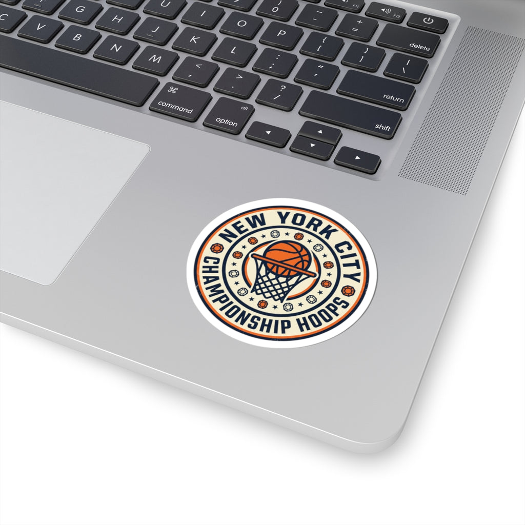 New York City Championship Hoops Sticker | NY Basketball, Streetwear