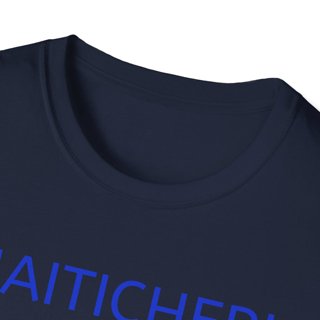 T-Shirt — HAITICHERI Peyimkbn Minimal Text Graphic