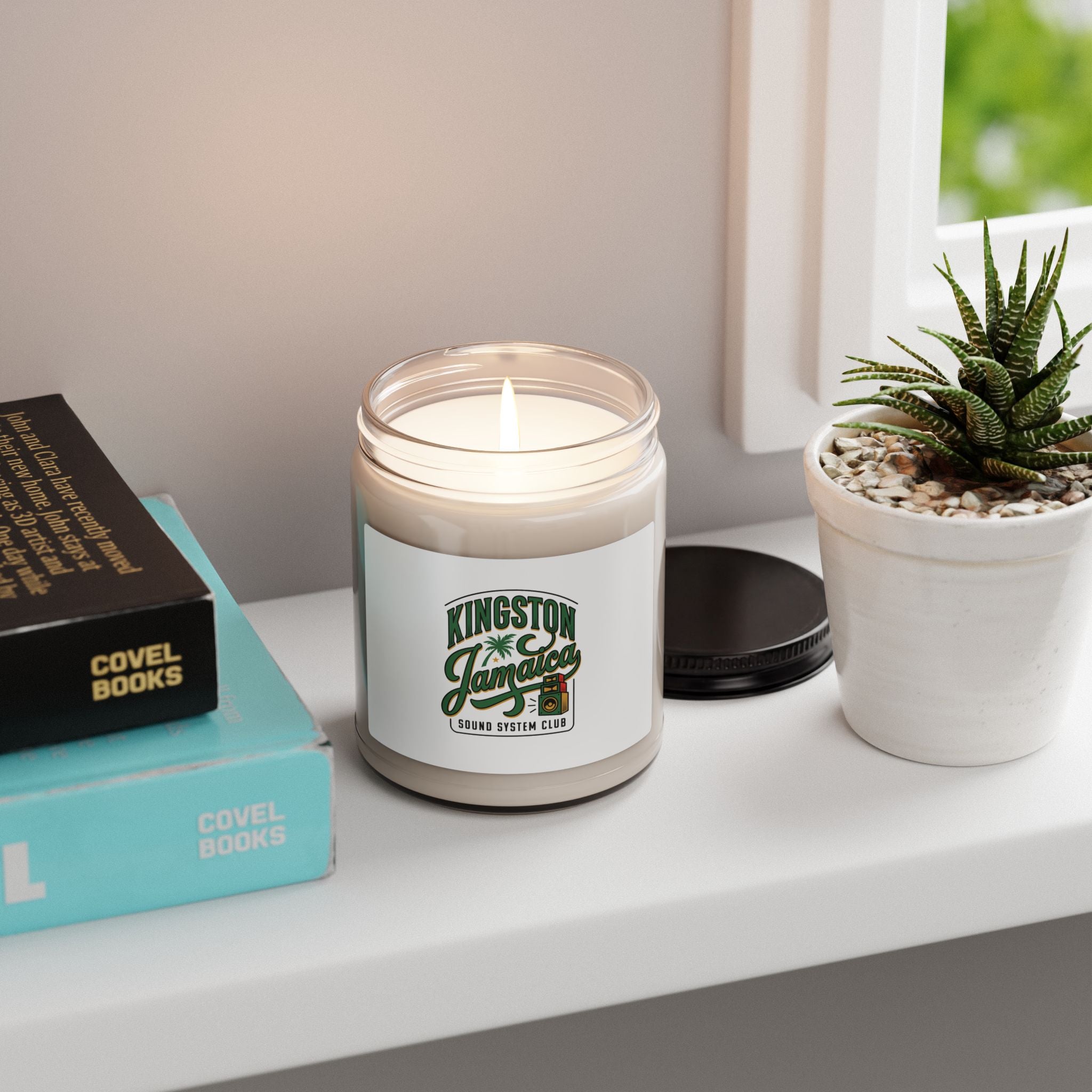 Jamaica Kingston Pride Candle | Caribbean Heritage, Vintage Souvenir