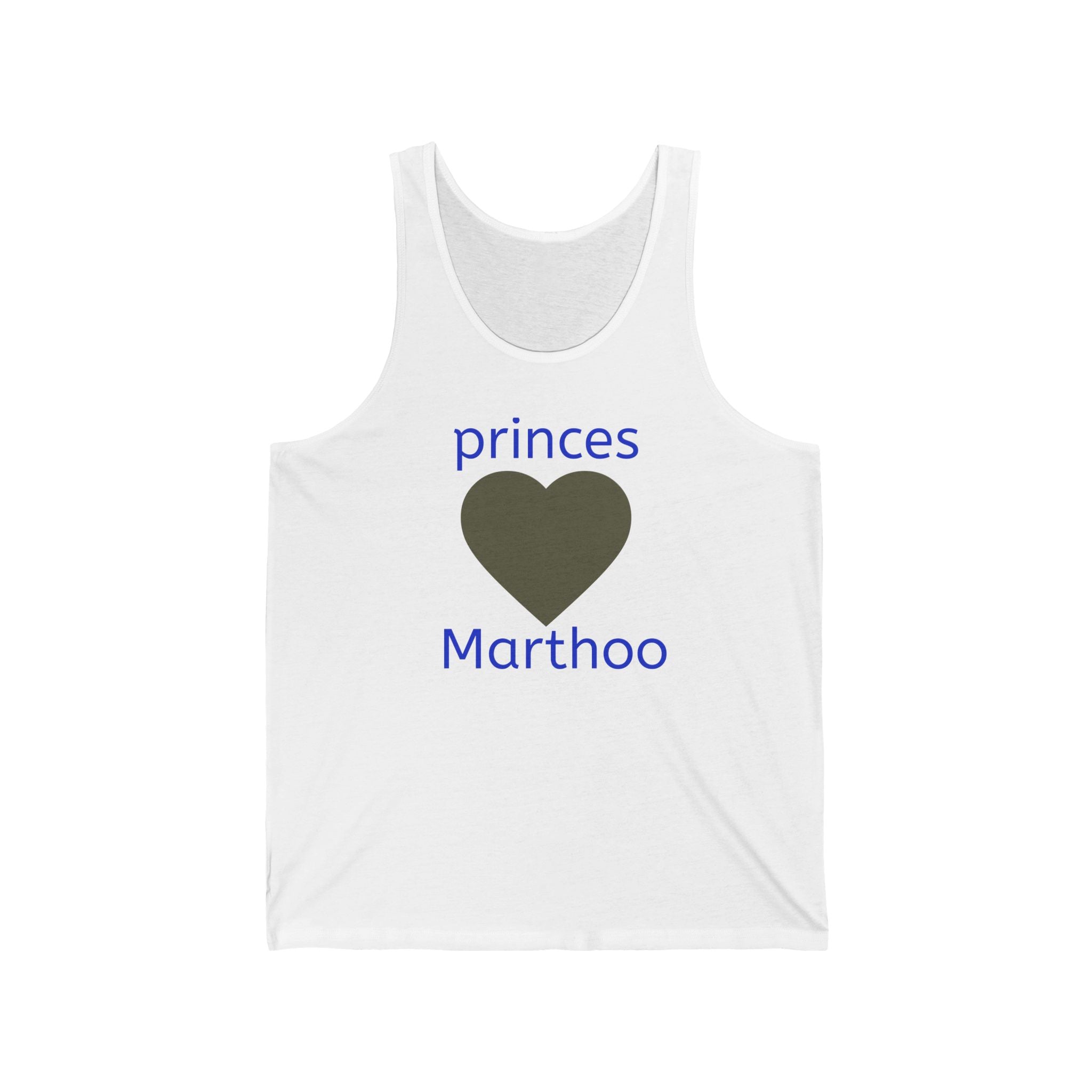 Princess Marthoo Heart Tank Top – Cute Personalized Graphic Tank