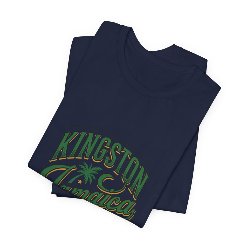Kingston Jamaica Vintage Sound System Tee | Caribbean Heritage, Retro Island Pride