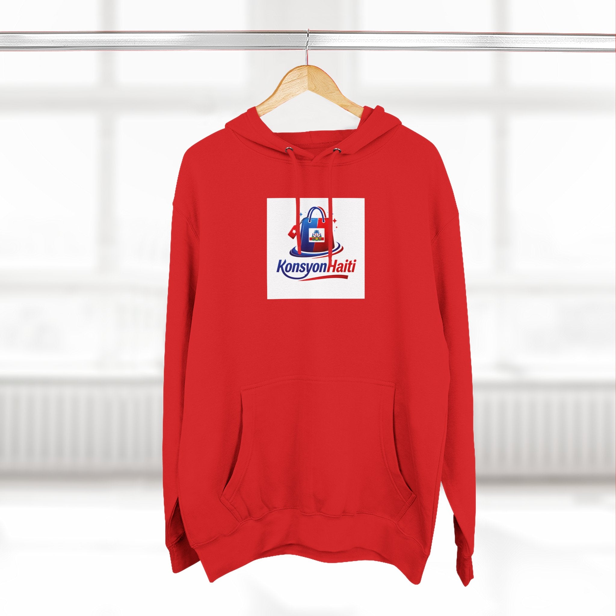 Hoodie — Kònsyon Ayiti Logo Fleece Pullover