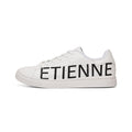 Leather Low-Top Sneakers — Bold "ETIENNE" Side Logo